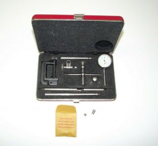 L.  S.  Starrett No.  196 Universal Dial Indicator Kit With Hard Case No - Reserve
