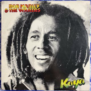 Rare Regge Record Bob Marley “kaya” 1978 1st Pressing " Sterling " Ilps - 9517 Ex