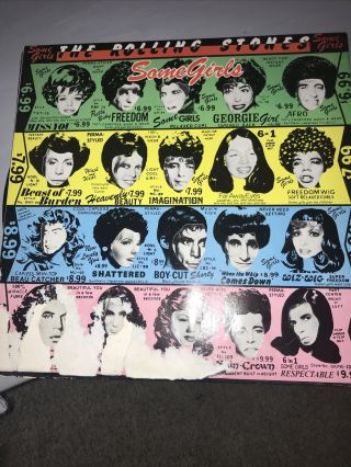 The Rolling Stones – Some Girls – Vinyl Lp 1978 Celebrity Read Descr