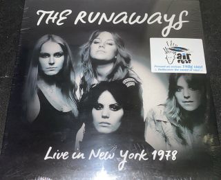 The Runaways Live In York 1978 180 Gram Factory Vinyl Lp Joan Jet