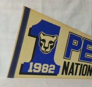 1982 Penn State Nittany Lions National Champs Pennant