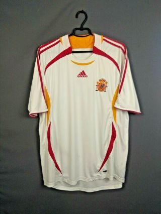 Spain Jersey 2006 2007 Away Xl Shirt Adidas Football Soccer Ig93