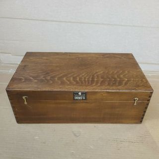 Vtg Emco Unimat Unimat - Sl Db200 Lathe Wood Box Only