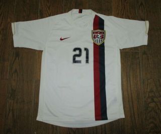 Mens Vtg 2006 World Cup Nike Landon Donovan Team Usa 21 Soccer Jersey Sz.  Sm
