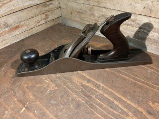 Stanley Bailey No 5c Type 9 (1902 - 1907) Hand Plane Uncleaned Fine Woodworking.