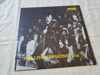 Elvis Presley Lp The Live Sessions Vol 2 - Memphis Star Lps 3302