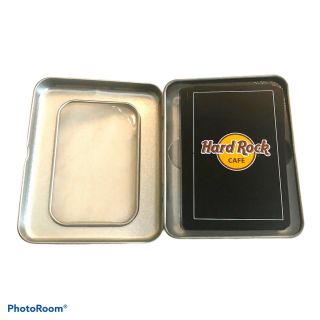 Hard Rock Cafe Playing Cards In Collectors Tin