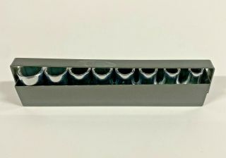 Craftsman 8 Pc - V - Series12 Pt 1/2 Drive Metric Socket Set With Metal Tray Usa