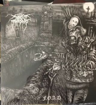 F.  O.  A.  D.  By Darkthrone (vinyl Black Metal Big Poster Venom Celtic Frost Slayer
