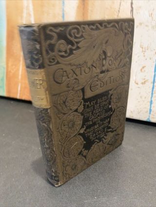 Outre - Mer Longfellow Caxton Edition 1884 Belford Clark Pilgrimage Beyond The Sea