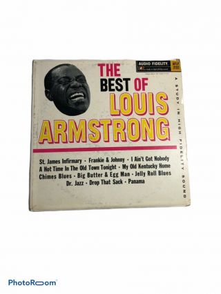 The Best Of Louis Armstrong Lp Vinyl Record Aflp 2132