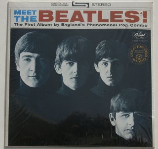 Beatles Meet The Vinyl Lp Us Capitol St 2047 Paul Mccartney John Lennon