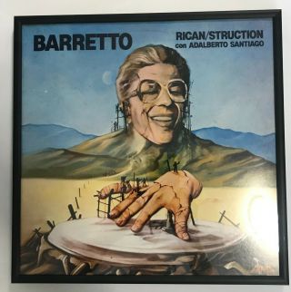 Framed Lp - Ray Barreto: Rican/struction Canta Adalberto Santiago
