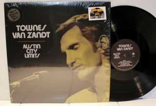 Rare Country Lp - Townes Van Zandt - Austin City Limits - Record Store Day Lp