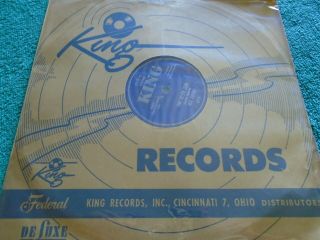 N - Nos 78 10 " Jack Dupree King 4779 Two Below Zero / Blues For Everybody