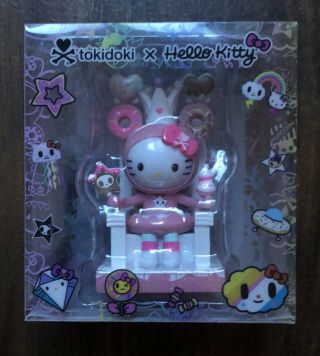 Tokidoki X Hello Kitty Queen Donutella Exclusive Le Mini Vinyl Figure