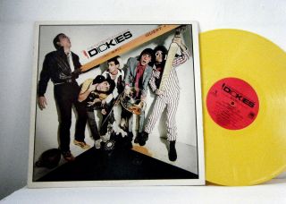 The Dickies Lp The Incredible Shrinking Dickies 1979 A,  M Yellow Color Vinyl