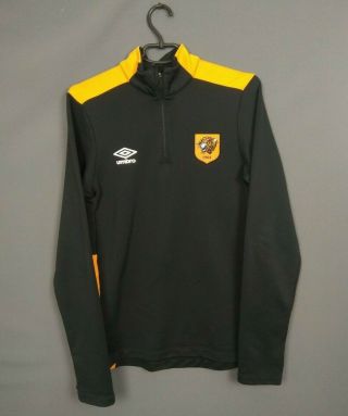 Hull City Sweater Pullover Size Small Training Football Soccer Umbro Ig93
