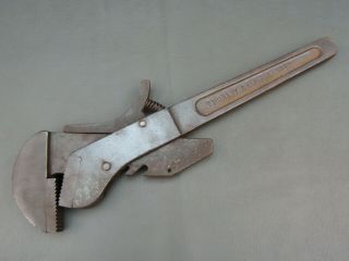 Vintage adjustable spanner wrench old tool Thurley Grip All by Wynn Timmins 3