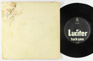 Psych Experimental 45 - Lucifer - Fuck You - Private Uk - Mp3