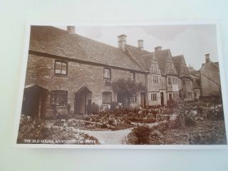Bourton - On - The Water,  The Old Houses Real Photo Postcard Unposted §a1835