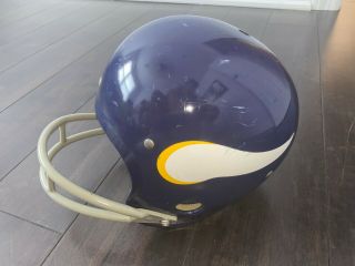 Vintage Rawlings Minnesota Vikings Football Helmet Medium 2