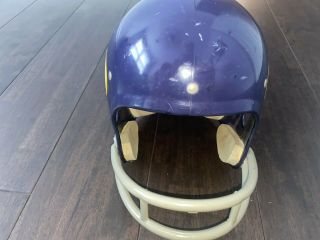 Vintage Rawlings Minnesota Vikings Football Helmet Medium 3
