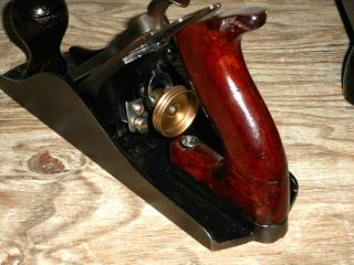 Vintage Stanley 4 1/2 Made in Canada Carpentry block Plane 2