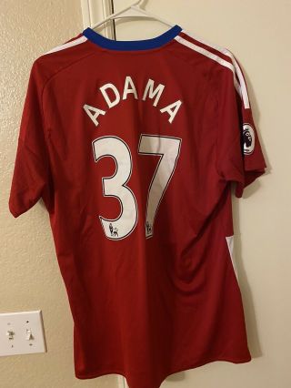 Adama Traore Middlesbrough 16/17 Home Adidas Men’s Jersey Large Spain 2