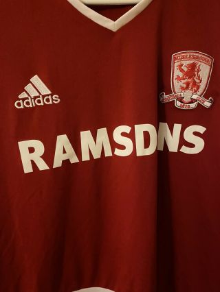 Adama Traore Middlesbrough 16/17 Home Adidas Men’s Jersey Large Spain 3