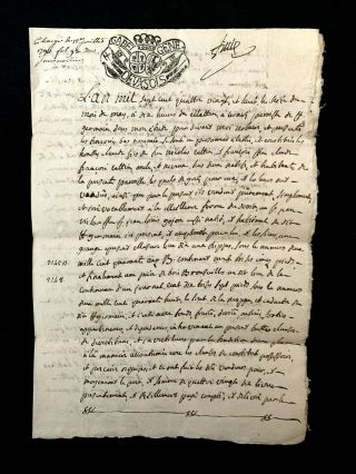 1788 Watermarked Manuscript Document