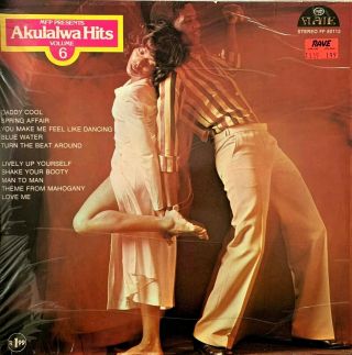 Akulalwa Hits Volume 6 33 Rpm Vinyl Lp Record South Africa Disco Funk Rare Vg