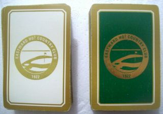 Eastward Ho Country Club - 2 Decks Of Playing Cards - Cape Cod Golf