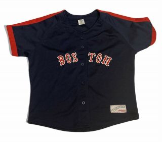 Boston Red Sox 9 Ted Williams Throwback Jersey - Full Sewn - Mlb - Youth Xl
