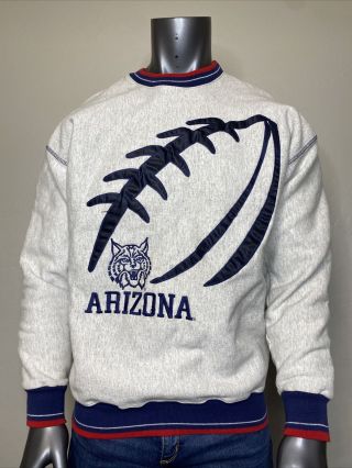 Vtg Arizona Wildcats Mens Sweatshirt Football Legends Athletics Xl