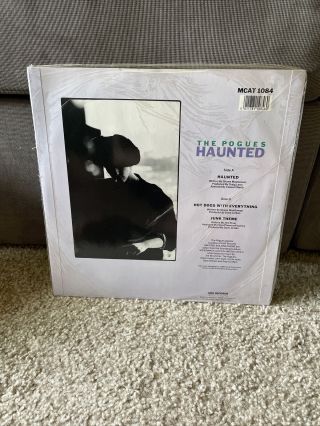 The Pogues Haunted Vinyl and Sid and Nancy Import Rare 2
