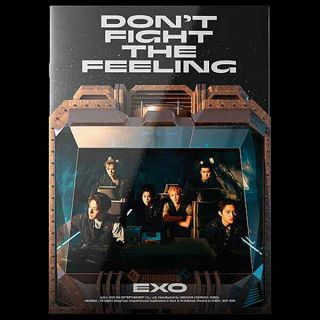 Exo Don’t Fight The Feeling Album Photo Book Ver.  2 Cd,  Poster,  2 Book,  3 Card,  Gift