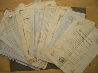 Victorian Documents: Independent Order Of Odd Fellows Membership Certificates