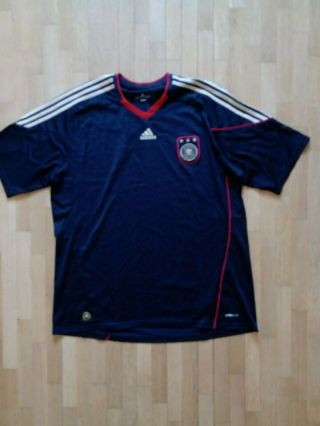 2010/11 Germany World Cup Away Football Shirt Adidas Size 