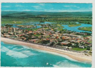 Aerial View Surfers Paradise Queensland Kruger Postcard C1965