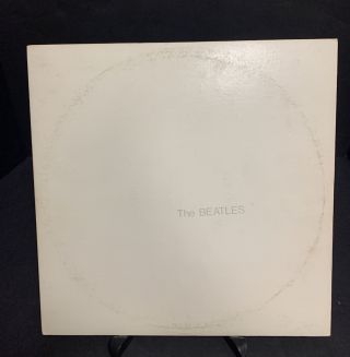 The Beatles White Album 1968 Apple Swbo - 101 Double Vinyl Lp Vg/vg Photos England