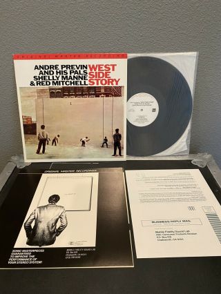 Andre Previn & His Pals West Side Story Contemporary Mfsl Lp Nm & Vpi Cleaned