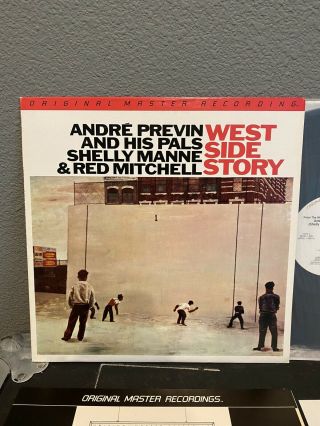 ANDRE PREVIN & His Pals West Side Story Contemporary MFSL LP NM & VPI CLEANED 2