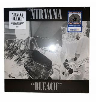 Nirvana - Bleach Vinyl Lp Record Walmart Exclusive Moon Grey
