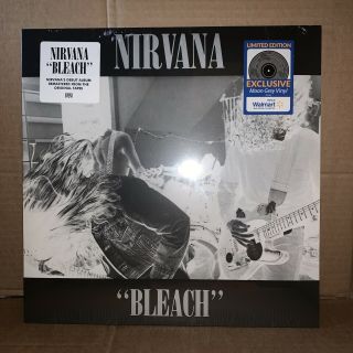 NIRVANA - BLEACH VINYL LP RECORD WALMART EXCLUSIVE MOON GREY 2