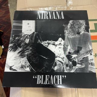Nirvana Bleach Sp34 Black Vinyl Lp Record