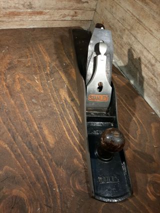 Vintage Stanley Bailey No.  7c Corrugated.  Jointer Plane,  Type 19 (1948 - 1961).  Nr