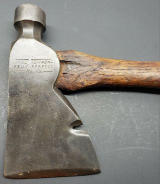 Vintage True Temper Kelly Perfect No Hs Axe Hatchet Hammer Roofer