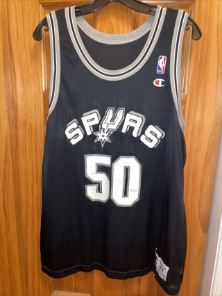 Nba Vintage David Robinson San Antonio Spurs Jersey [champion Size: 44]