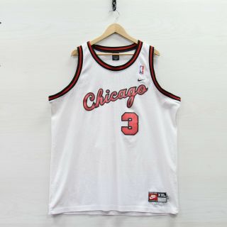 Vintage Tyson Chandler 3 Chicago Bulls Nike Swingman Jersey 2xl Nba Stitched
